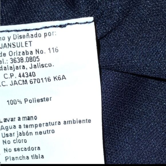 I LOVE PARIS NAVY & WHITE DRESS SZ. S EUC - Picture 7 of 7